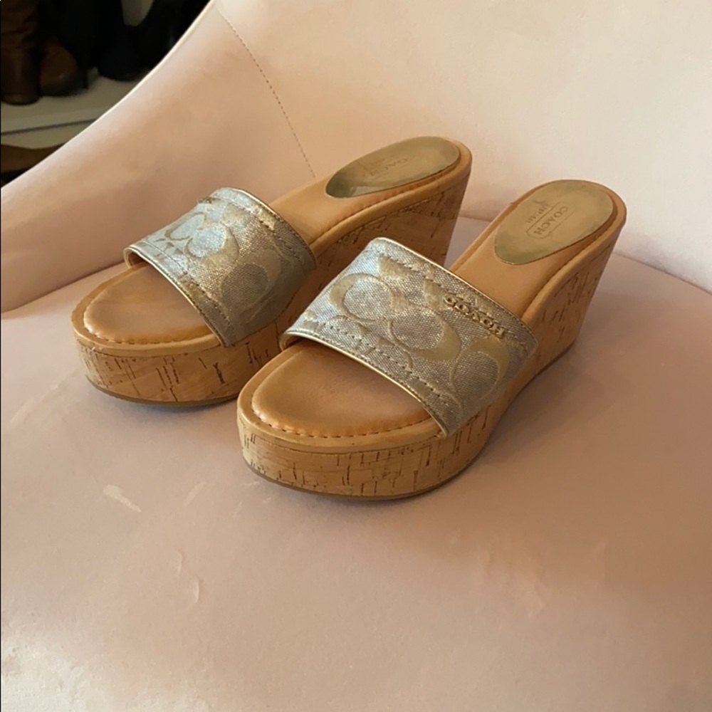 Coach wedges